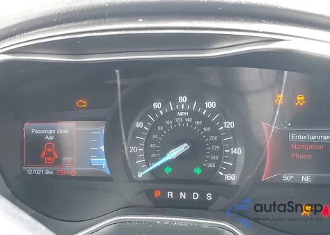 2017 Ford Fusion Se из США, поврежденный, VIN 3FA6P0T93HR162626